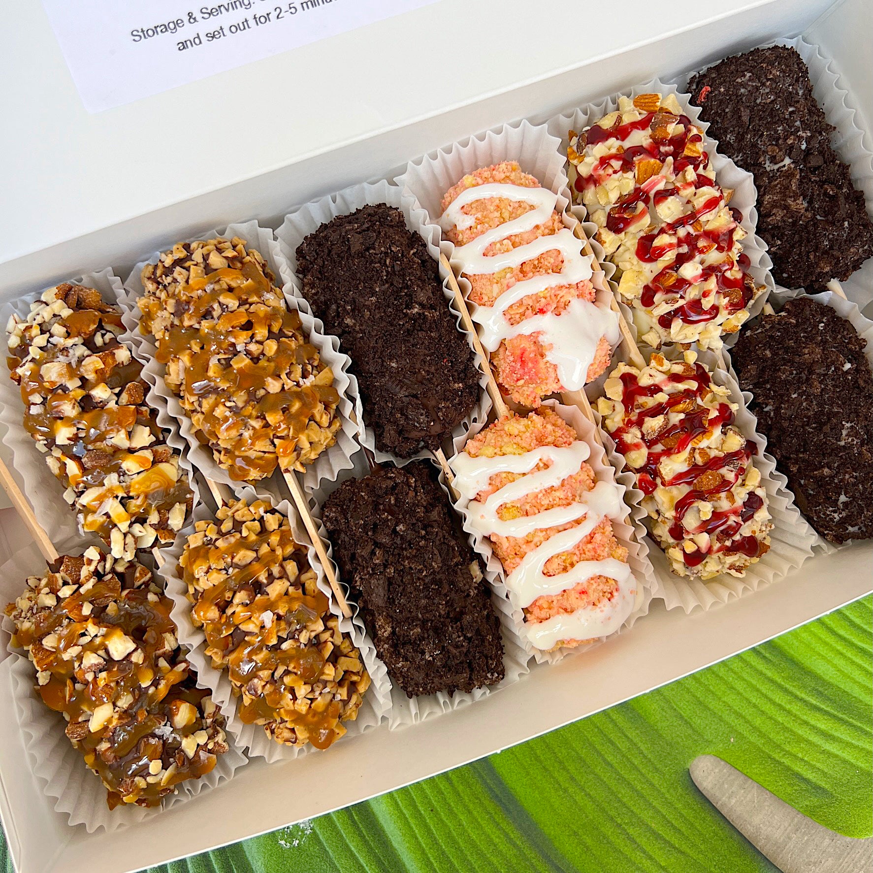 Custom Banana Pops