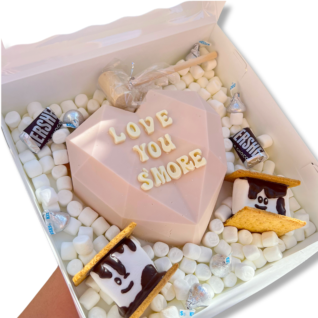  Chocolate Smash Heart Love You Smore