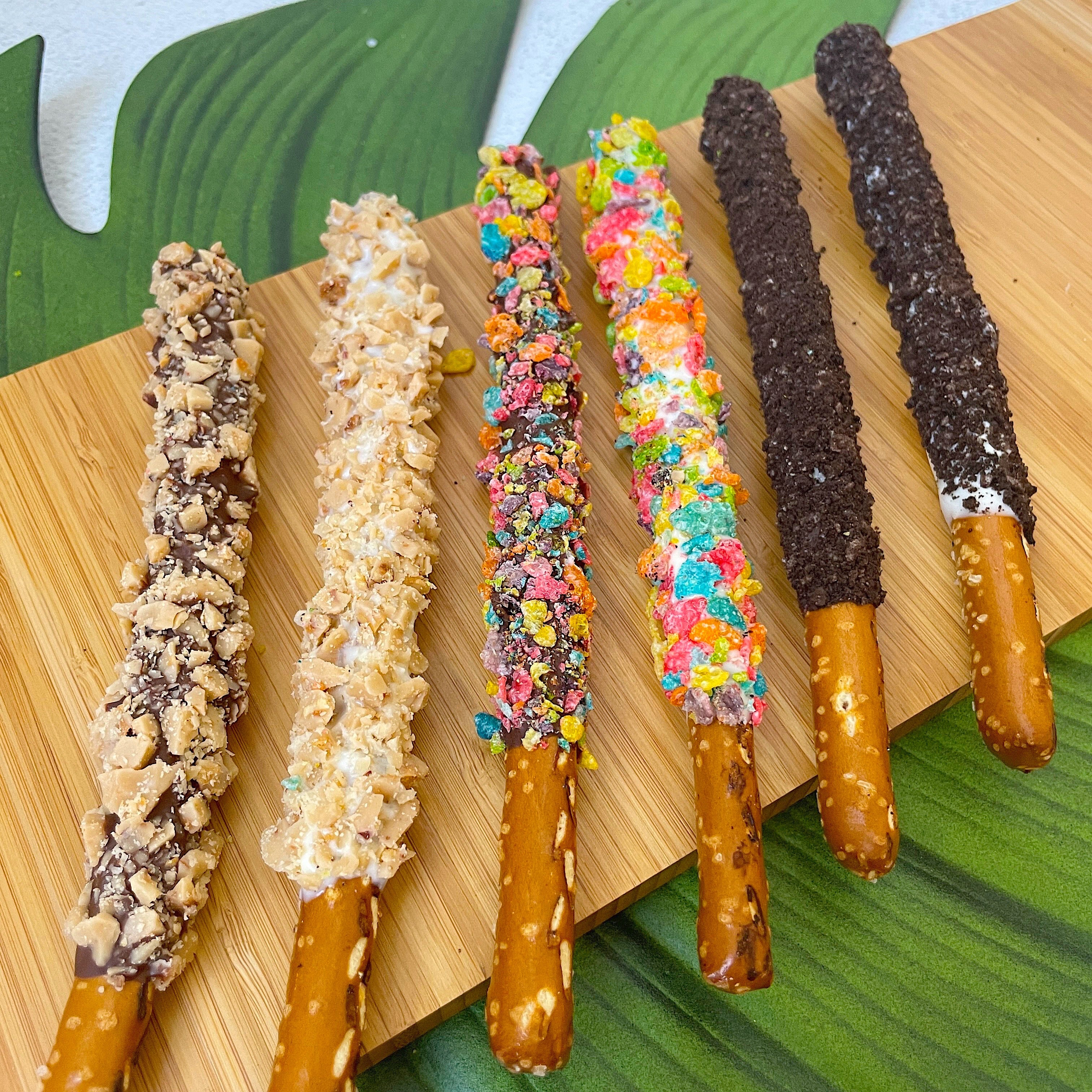 Pretzel Rods - Variety Toppings