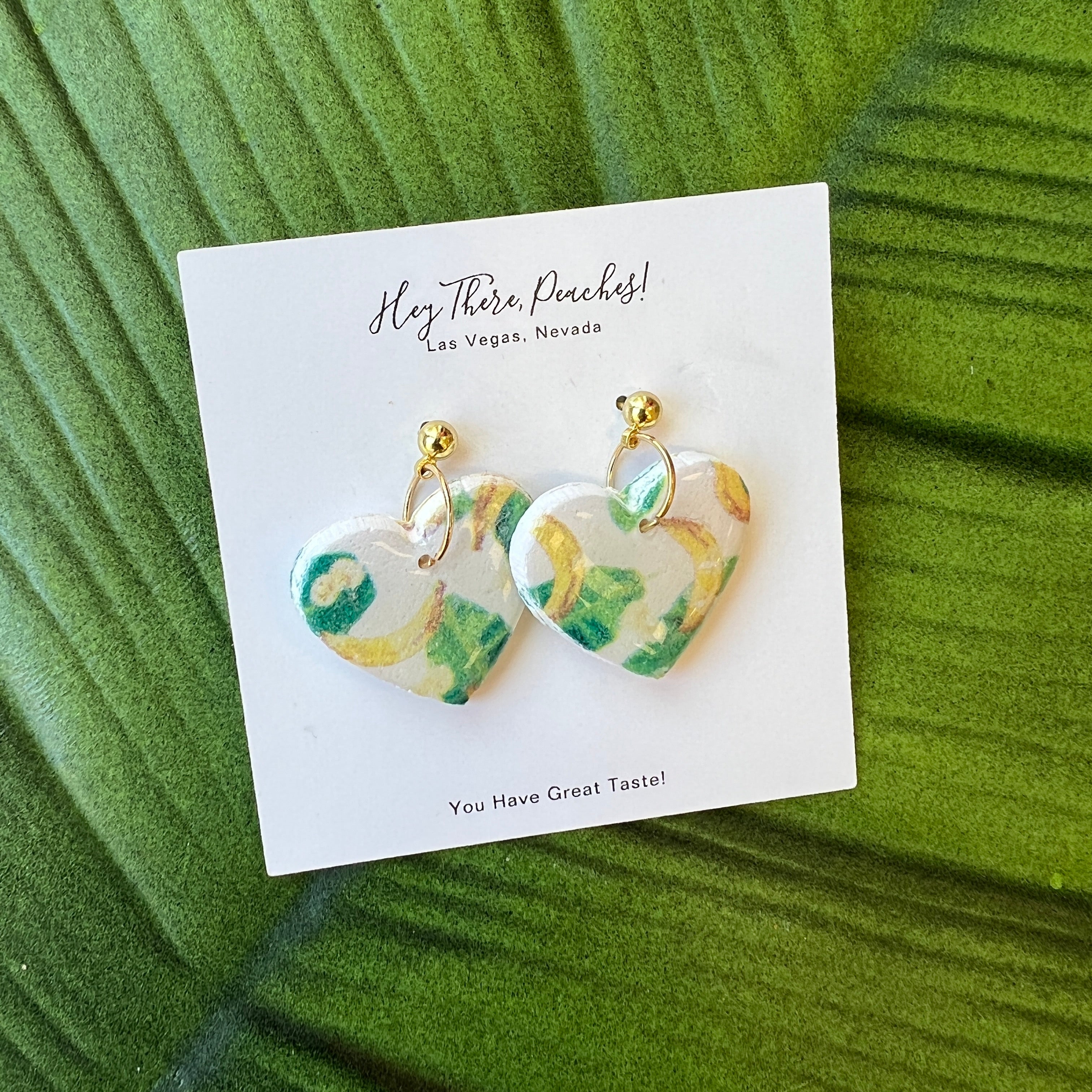Banana Earrings